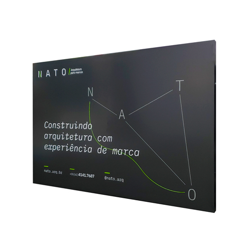 placa pvc nato arquitetura