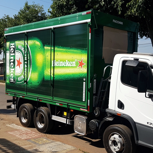 adesivo frota heineken